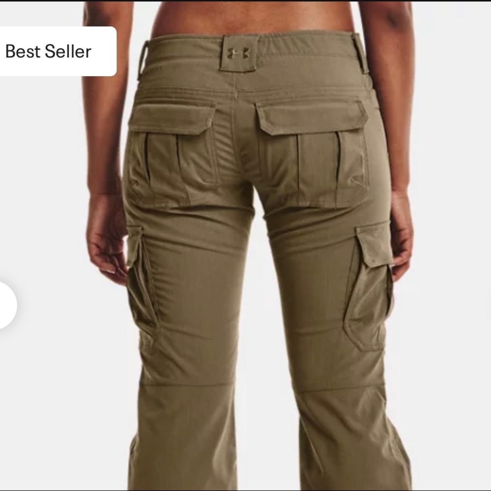Under Armour Women's Cargo Pants - Khaki - Picture 7 of 14